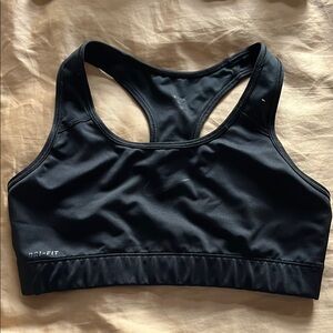 Nike Black Racerback Sports Bra Intimates